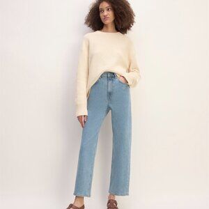 Everlane High-waisted Straight Leg Jeans